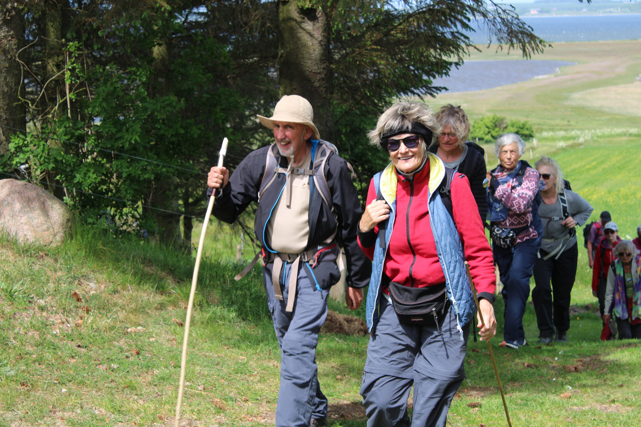 I Disse Dage Vandrer Godt 60 Pilgrimme Rundt Om Mors Mors
