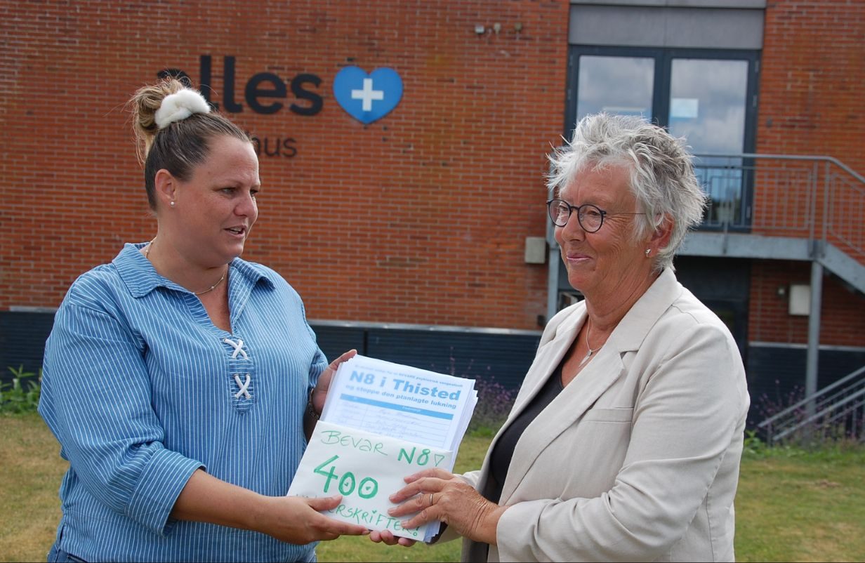 Dorte Pedersen og Hanne Korsgaard.