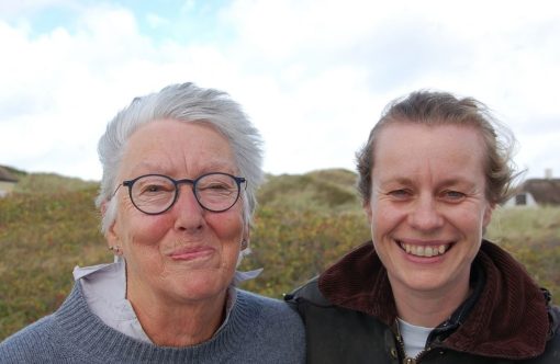 Hanne Korsgaard (t.v.) og Lina Hundebøll Jespersen. Regionsrådspolitikere fra hhv S og V.