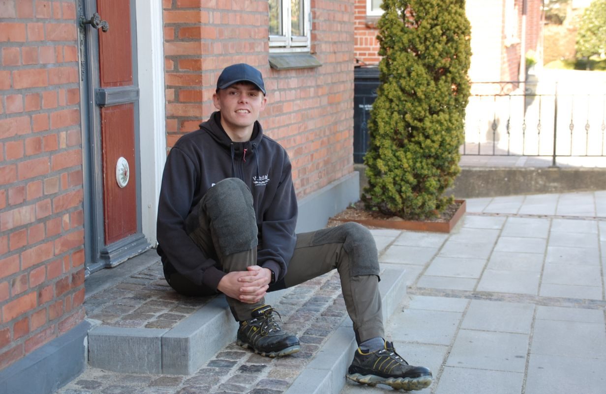 Kristian Øvstegård Christensen. Anlægsgartner.